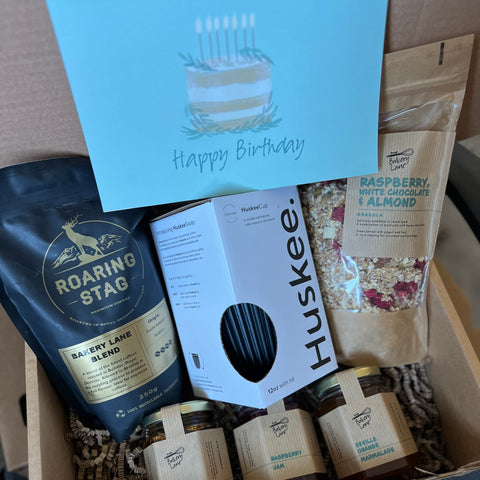 Gift box with takeaway cup