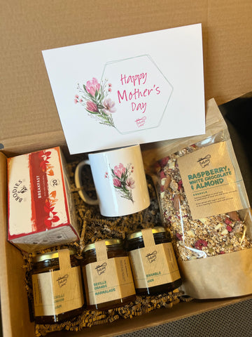 Mother’s Day Gift Box with Bespoke Watercolour Mug