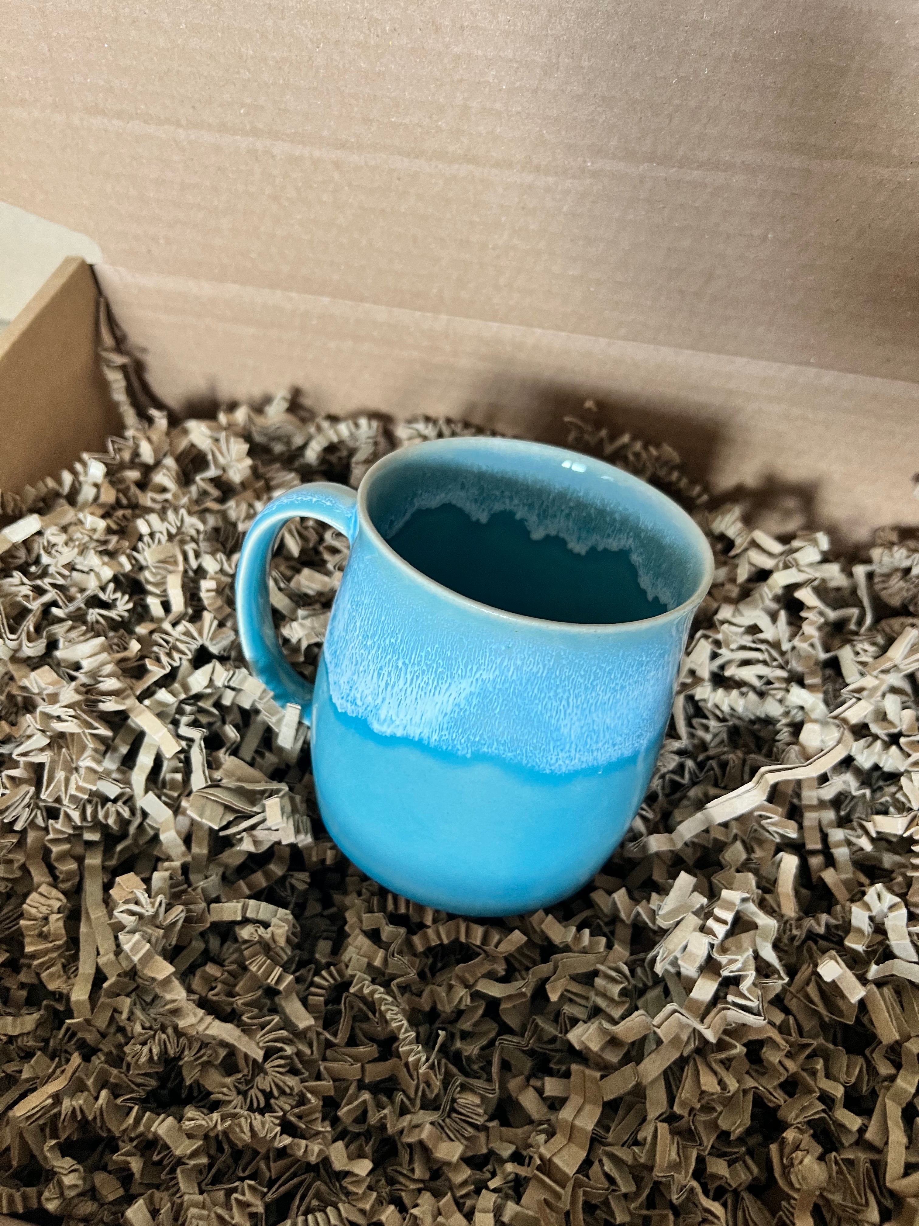 Pottery Mug- Coast Blue