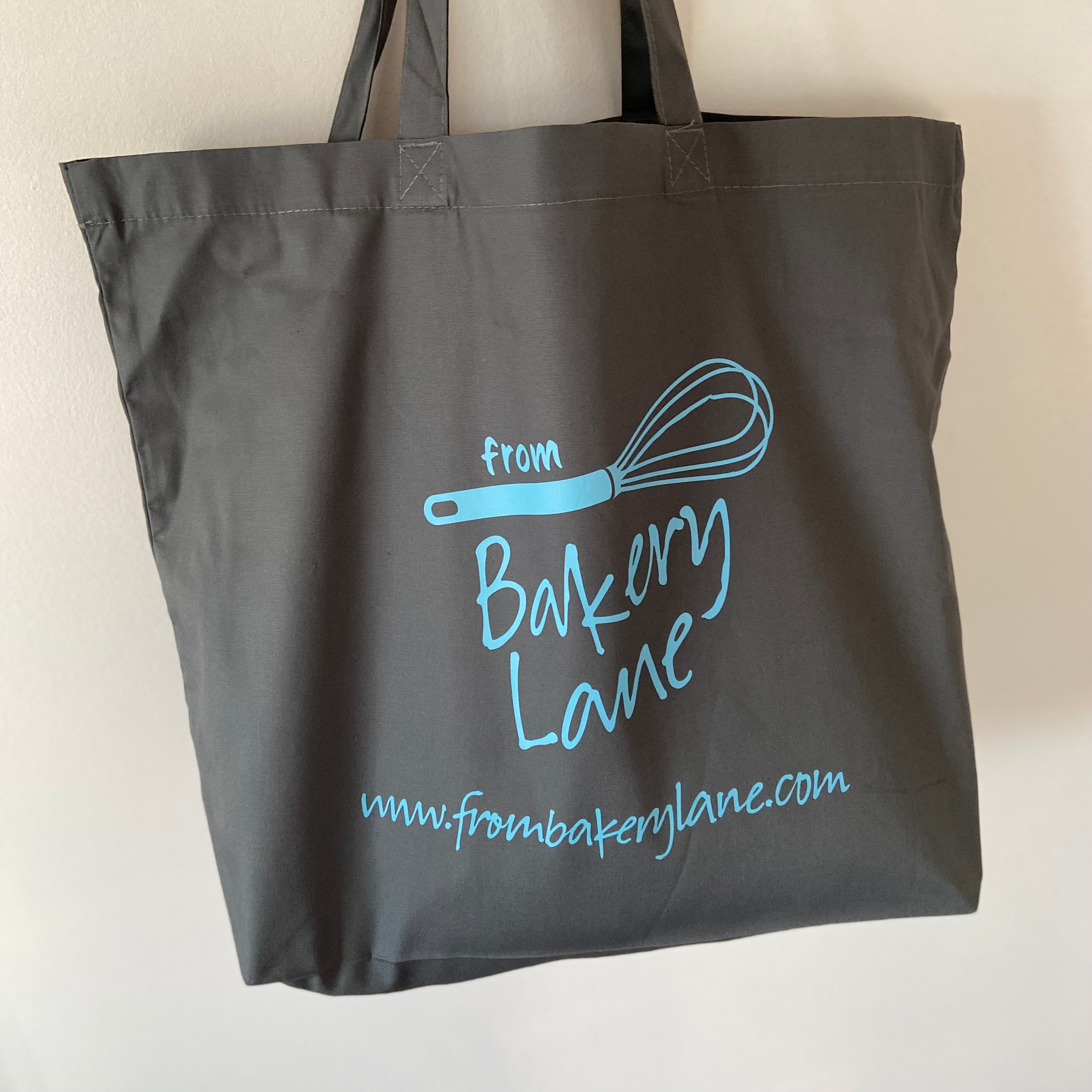 Bakery Lane Cotton Tote - Graphite Grey