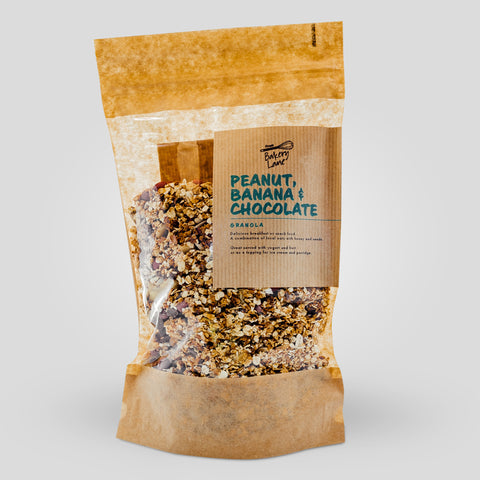 Peanut, Banana & Chocolate Granola TRADE